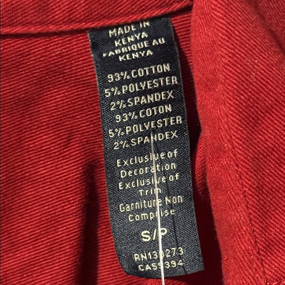 Wrangler Red Casual Button Down Shirt - Picture 6 of 10